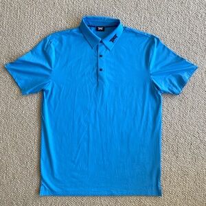PXG Men's Blue Polo Shirt - Small